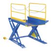 Ground Lift Scissor Tables with Handrails