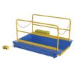 Ground Lift Scissor Tables with Handrails