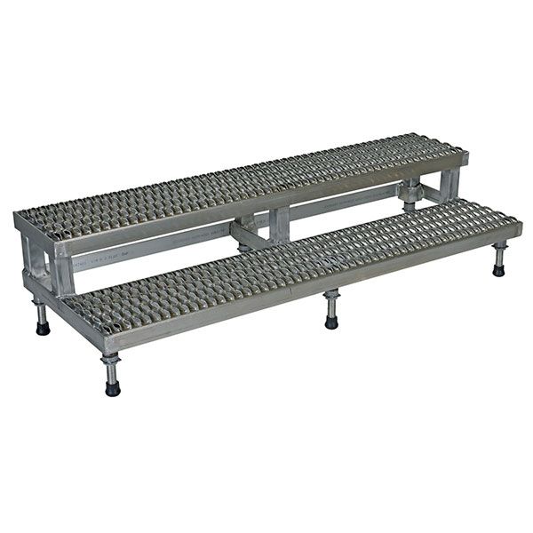 Adjustable SS Steps Stand 2 Step 60 X 23