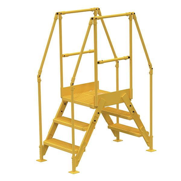 Cross-Over Ladder 54.5X72.15 In 3 Step