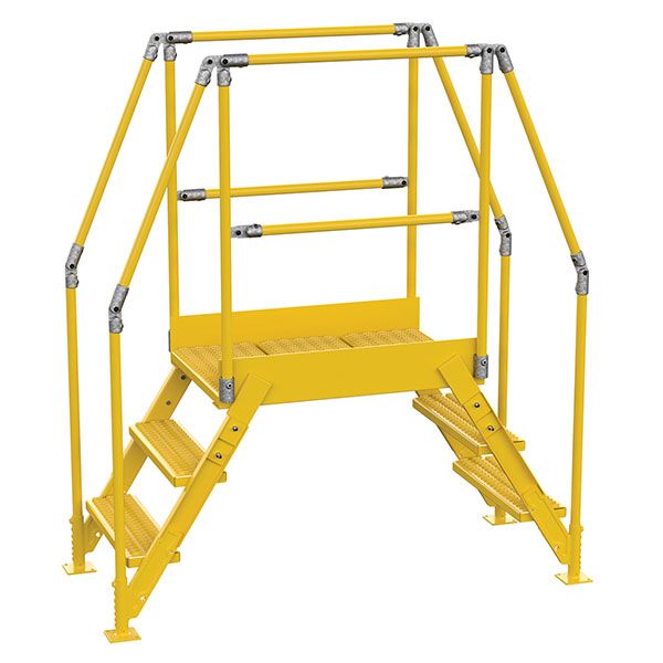 Cross-Over Ladder 66.5X72.15 In 3 Step