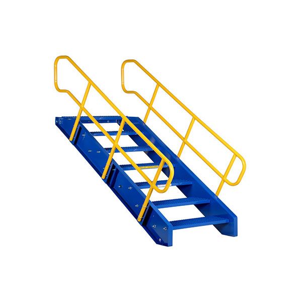 Modular Style Stairway 17 Steps, Top Step 120"