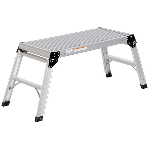 Aluminum Folding Step Platform 15X35 In
