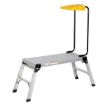 Alum Folding Step Platform W/Tray 15X35