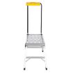 Alum Folding Step Platform W/Tray 15X35