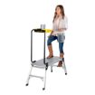 Alum Folding Step Platform W/Tray 15X35