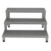 Ss Adjustable Step Stand 3-Step 36 X 34