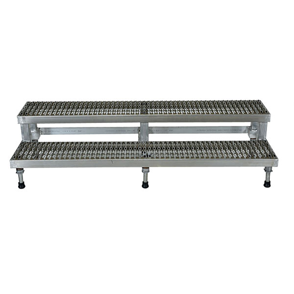 Aluminum Adjustable Step Mate Stand 2 Step 22-3/4 In. x 60-1/8 In. x 14 ...