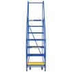 Warehouse Ladder 58 Deg Grip 7 Stp 14 In