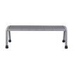 Alum Step Stand- 1 Step Wide Welded Yell