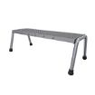 Alum Step Stand- 1 Step Wide Welded Yell