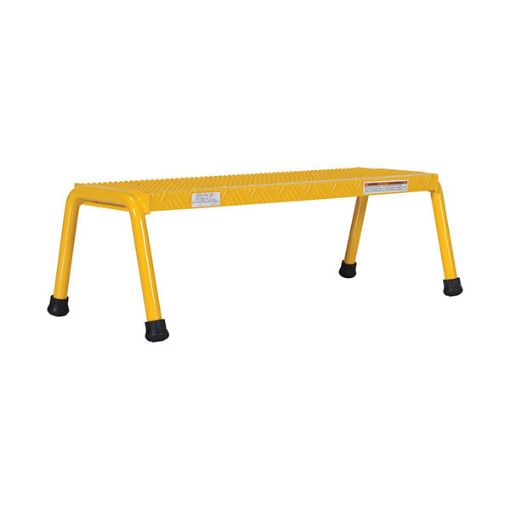 Alum Step Stand - 1 Step Welded Yell