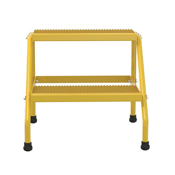 Alum Step Stand- 2 Step Knkdwn Yell