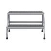 Aluminum Wide 2-Step Stand - Knock Down