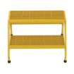 Alum Step Stand- 2 Step Wide Welded Yell