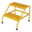 Alum Step Stand - 2 Step Welded Yell