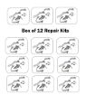 Box of Repair kit for the CC5010 cargo bar Part: CC5016