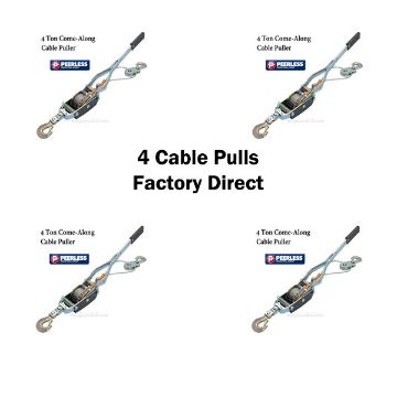 4 Ton Cable Power Pullers X 4 PCS  4 Ton Cable Power Puller 4 Pack