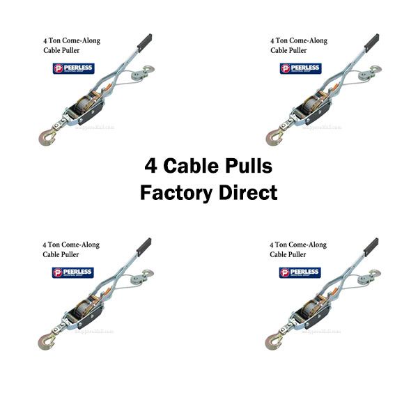  4 Ton Cable Power Puller 4 Pack