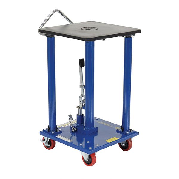 Hydraulic Post Table 500 Lb 18 X 18