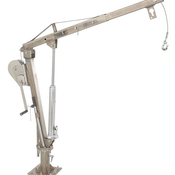 Winch Operated Truck Ss Jib Crane 500 Ext