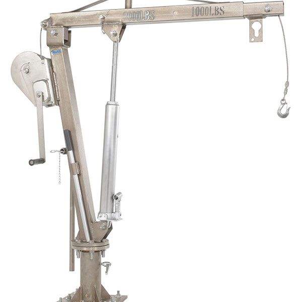 Winch Operated Truck Ss Jib Crane 1K Ext