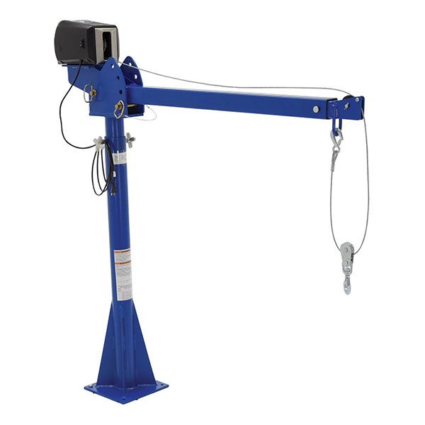 Ac Powered Jib Crane 2K 4-7 Ft Boom Csa