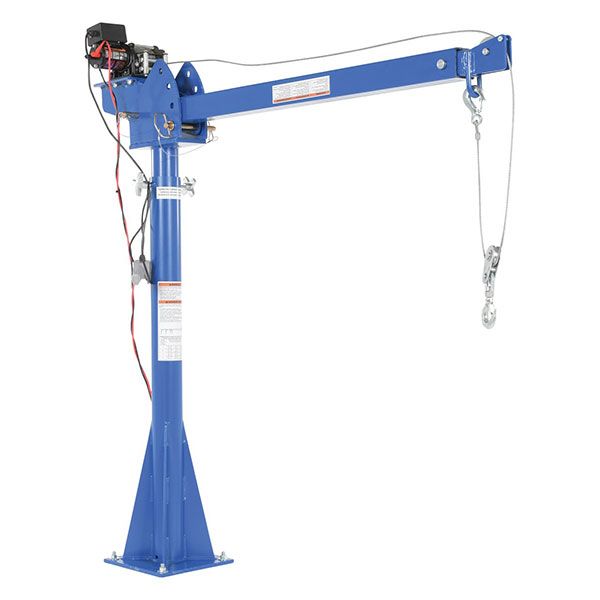 Dc Powered Lift Jib Crane 2K 4-7 Ft Boom