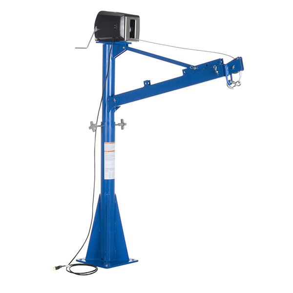 Ac Power Lift Jib Crane 1.5K 66 In Boom
