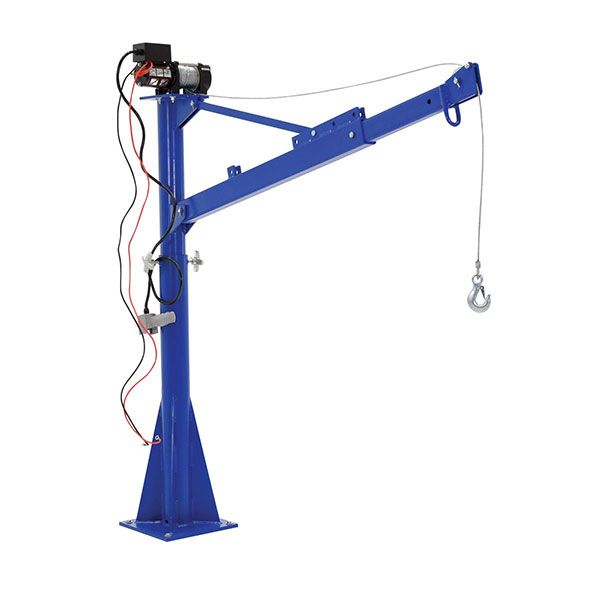 Dc Power Lift Jib Crane 1.5K 66 In Boom