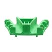 DrumClip Green, Open Head  Plastic Clip 9906-2