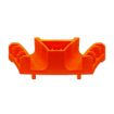 Drumclip, Orange for open head top, 9906-3