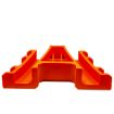 Drumclip, Orange for open head top, 9906-3