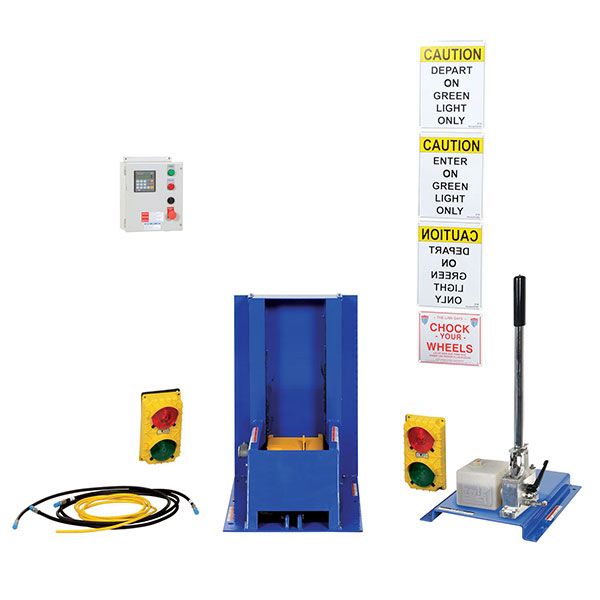 Hand Pump Hydraulic Trailer Lock System