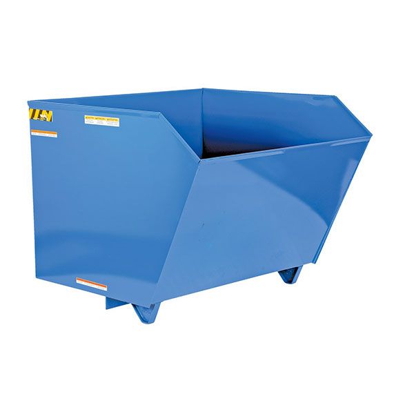 Low Profile Hopper Ld 1.5 Cubic Yard-Blue
