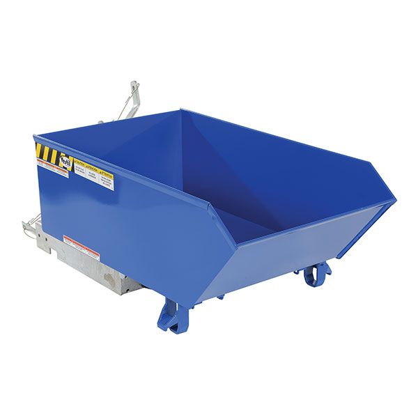 Low Profile Hopper Ld .25 Cubic Yard-Blue