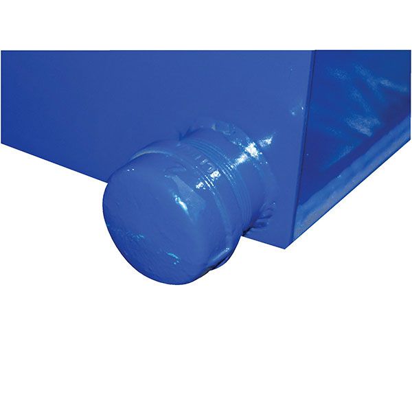 2 In Drain Plug Option - H Style Hopper