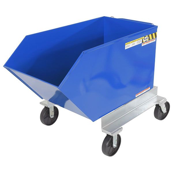 Portable Hopper Tilt Refuse 0.5 Cubic Yd