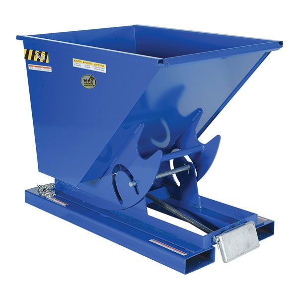 Self-Dump Hopper Md .50 Cu Yd 4K Blue