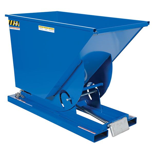 Self-Dump Hopper Md .75 Cu Yd 4K Blue