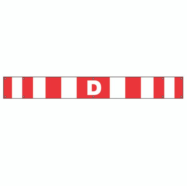 12" x 96" Wide/Oversize Load "D" Banner
