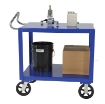Picture of Industrial Service Carts with Drain Model DH-MR2 Polyurethane Casters