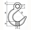 Picture of Peer-Lift Eye Foundry Hook (Grade 80)