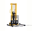 Manual Hydraulic Hand Pump Stacker with Adjustable Forks & Legs raises up to 79" with 2K lb capacity. VHPS-2000-AA