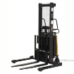 Stacker with Powered Lift - Adjustable Forks/ Adjustable Support Legs Forks Raise up to 63"  SL-63-AA  b