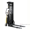 SL Series - Stacker with Powered Lift - Fixed Forks Over Fixed Support Legs / 118" H Model: SL-118-FF
