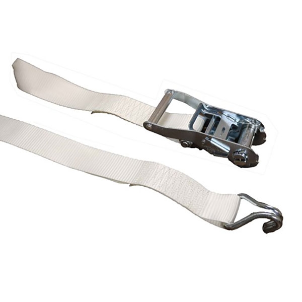 2″ X 20′ Twisted Loop & Double J-Hook Ratchet Strap