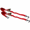 1” x 10’ S-Hook Ratchet Tie-Down, 2 Pack