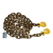 Extra HD 3/8" X 10' Chain with Grade 80 Clevis Hooks