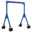 Fixed Steel Gantry Cranes with Pneumatic Casters